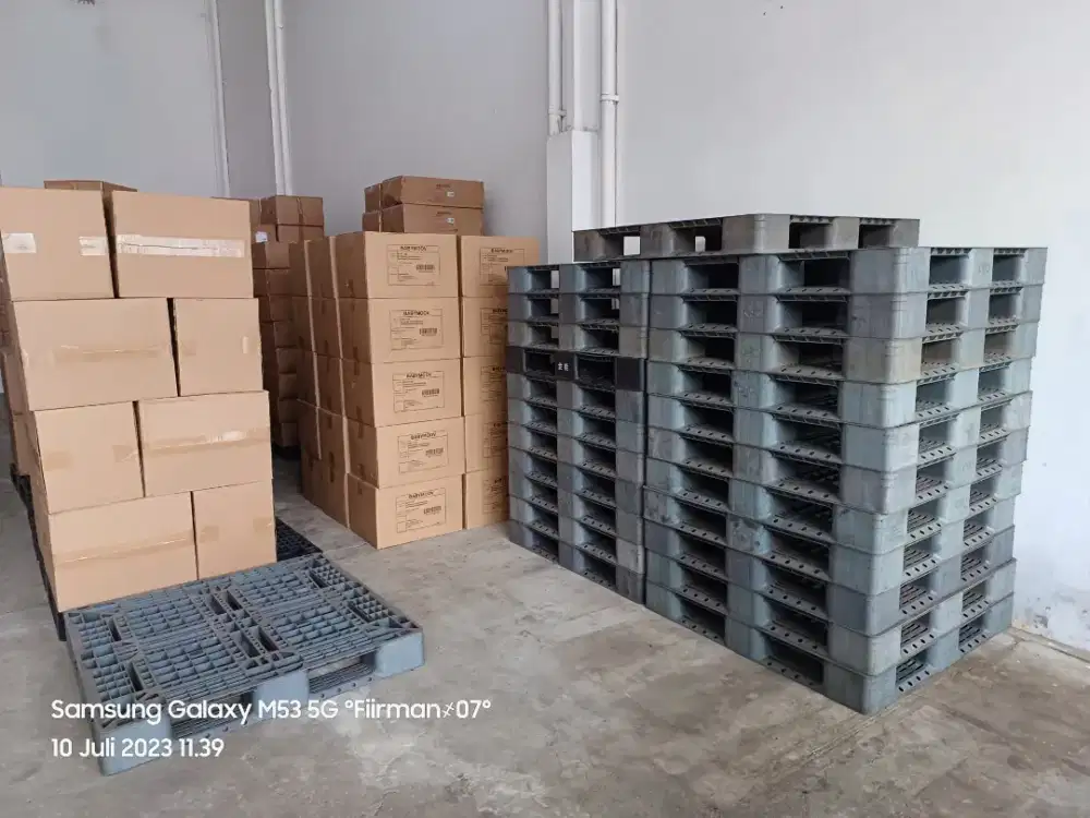 Jual beli pallet plastik bekas berkuitas