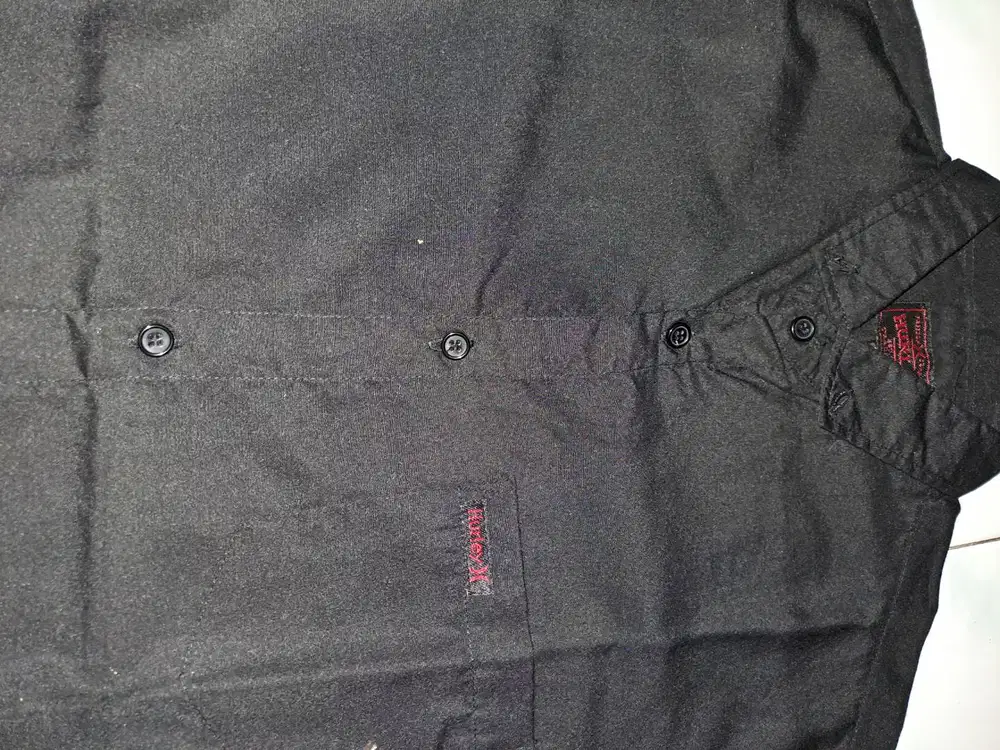 Kemeja Hurley Hitam