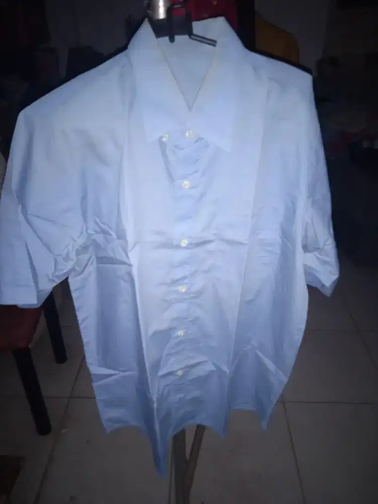 Kemeja cowok warna biru