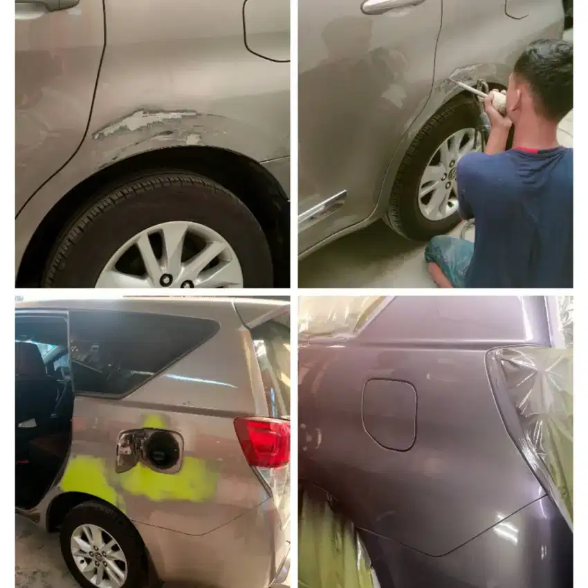 PERBAIKAN BODI BODY MOBIL RINGSEK PENYOK BARET CAT KUSAM KETOK REPAIR