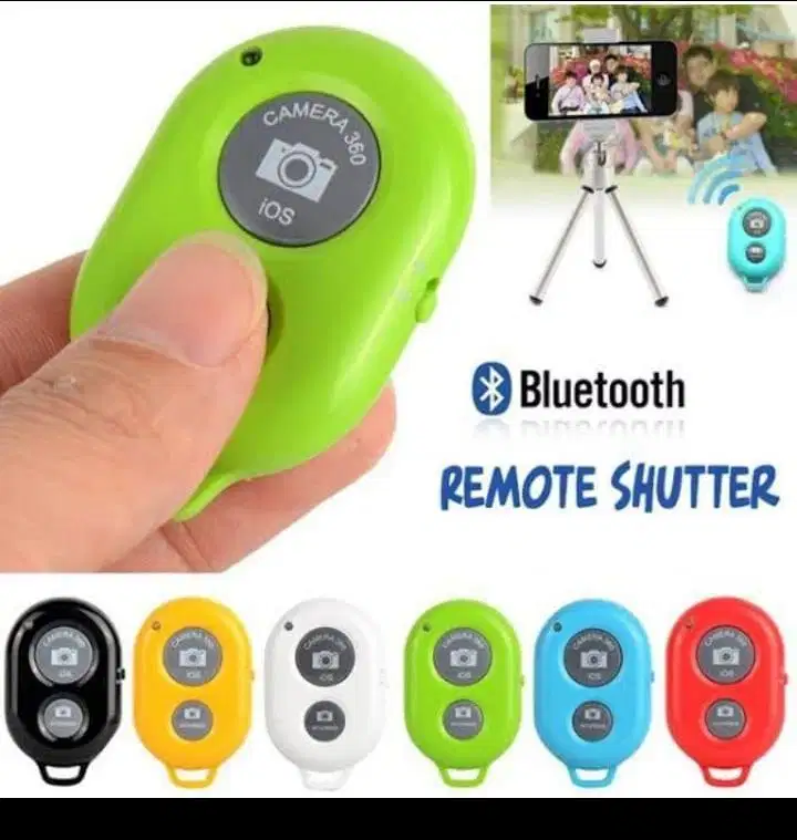 Remote bluetooth selfie