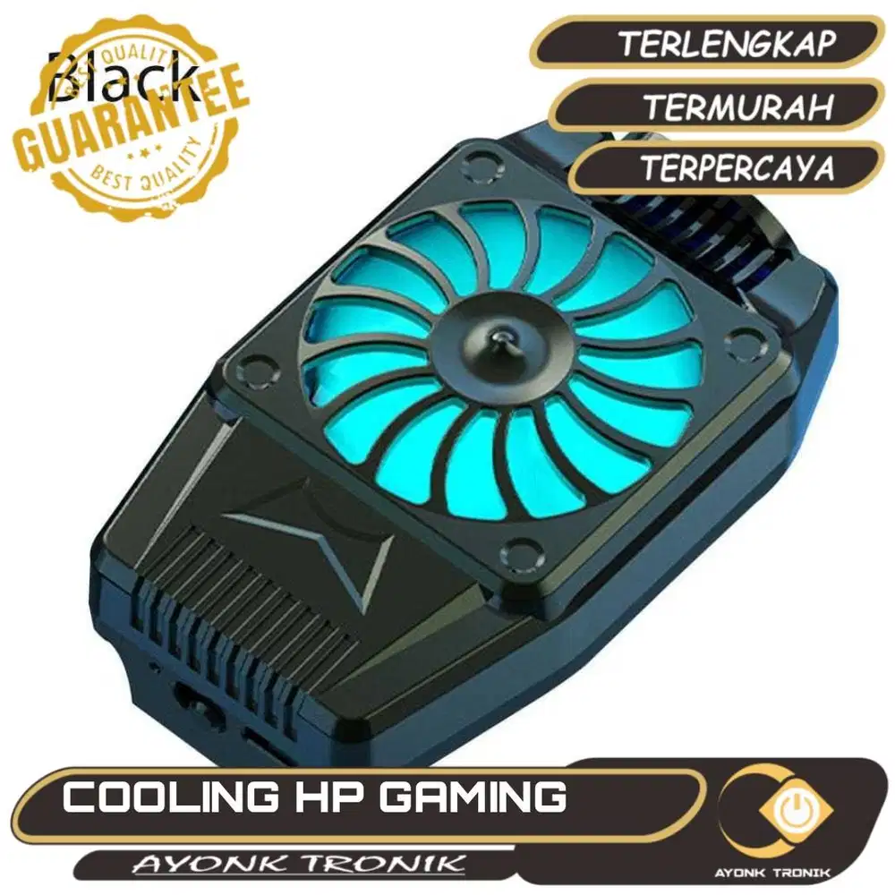 Smartphone Cooling Fan Kipas Pendingin Handphone HP gaming RondaFul -