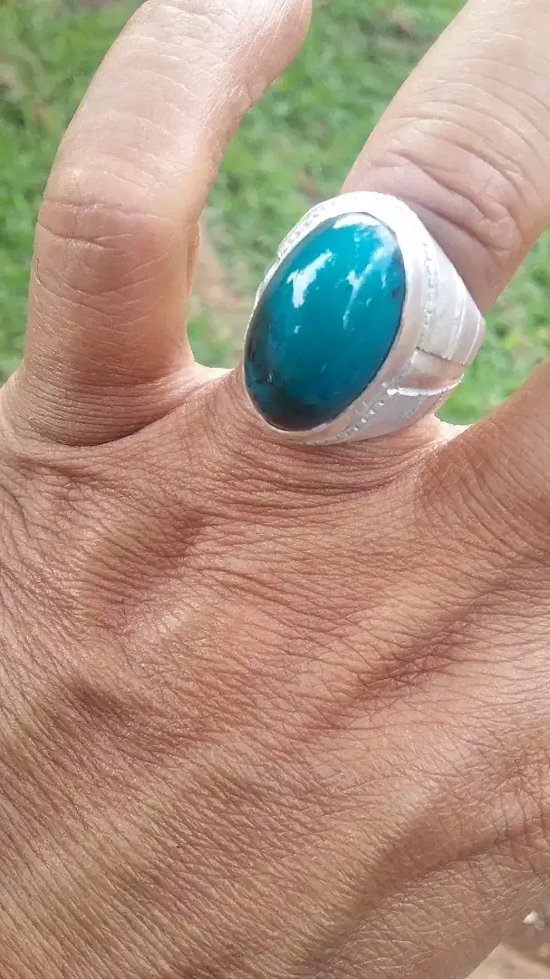 Batu bacan doko majiko ring perak