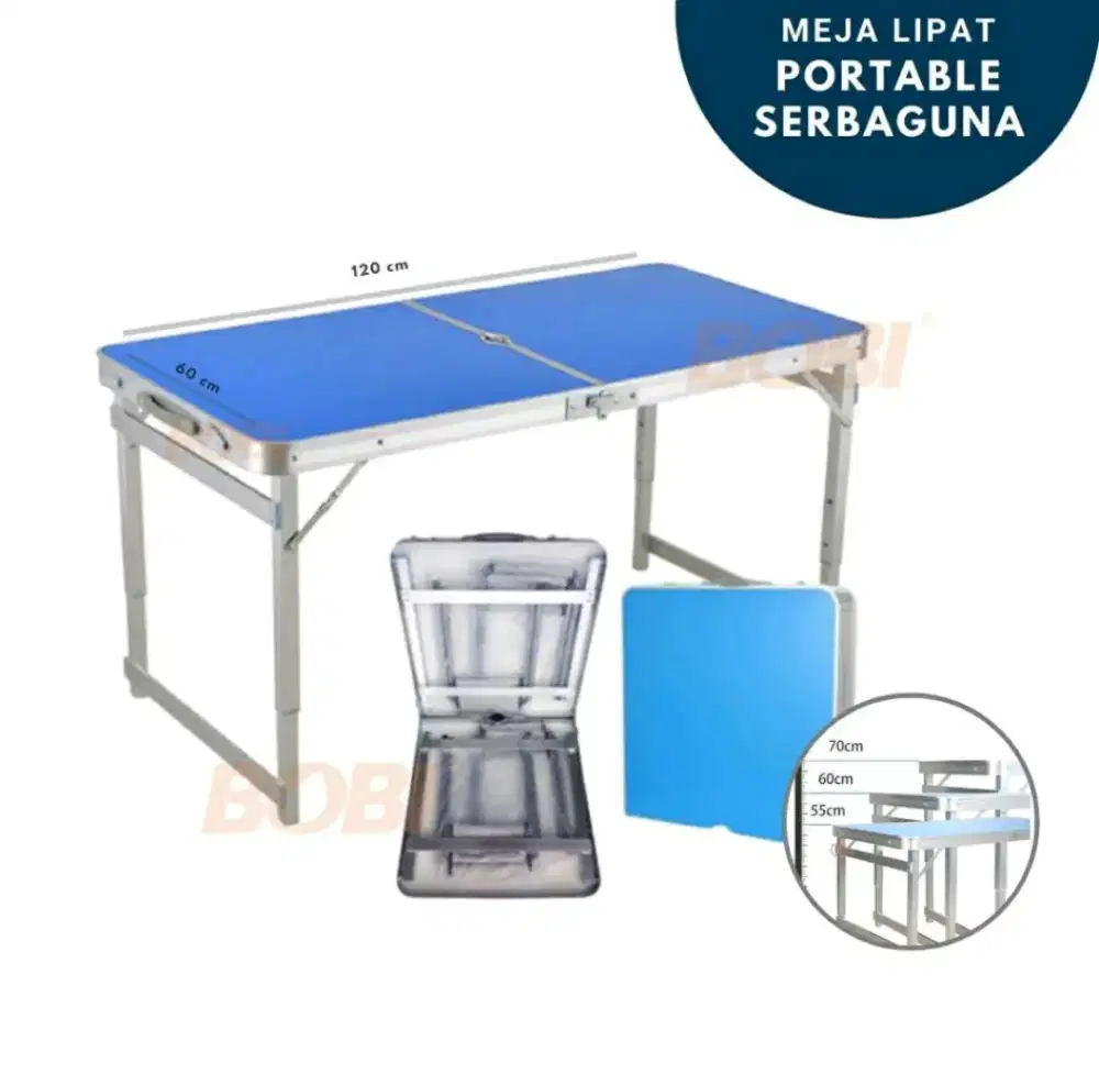 Meja lipat poratbel