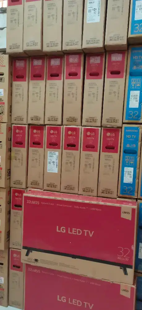 Led LG 32 inci tv digital usb movie hdmi dolby audio virtual surround