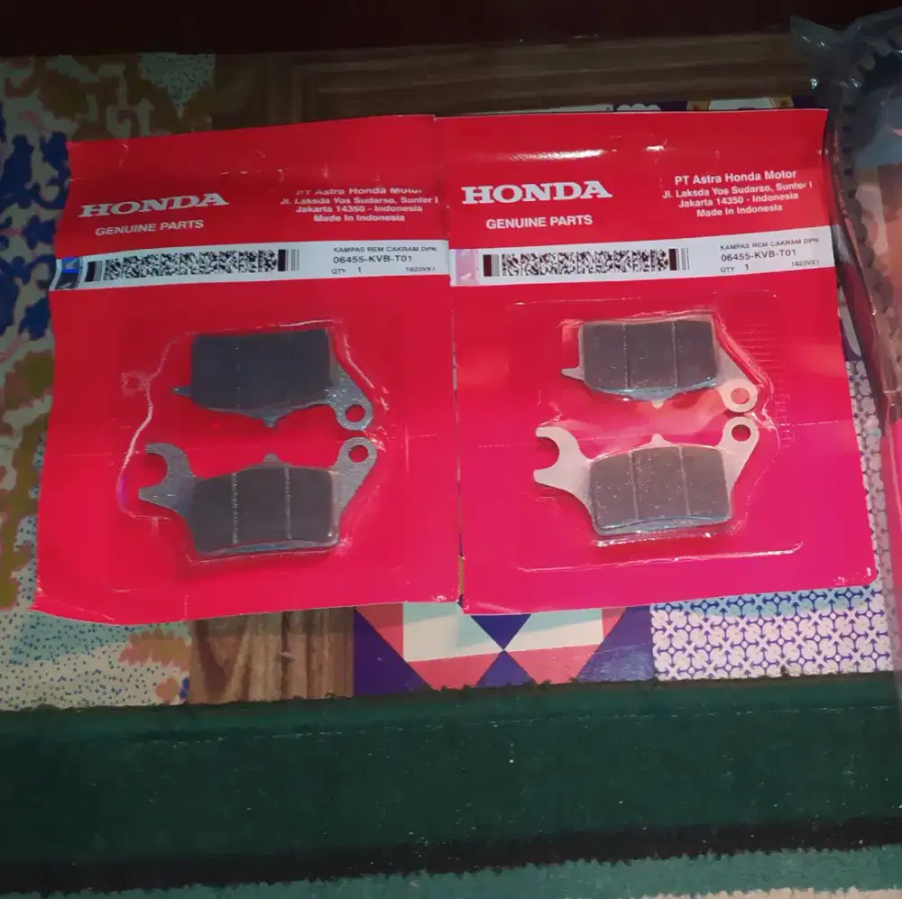 QR Kampas Rem Depan KVB-T01(Vario,Beat &Scoopy)