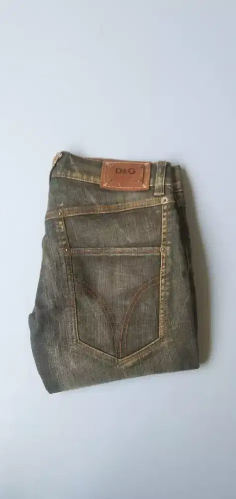 Dolce&Gabbana black wash denim jeans