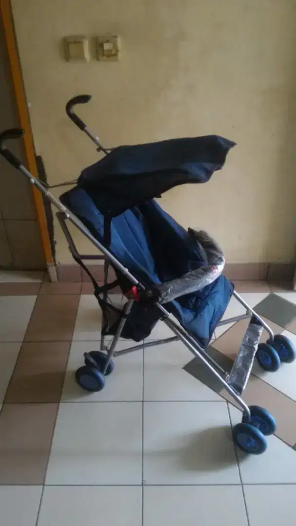 Stroller Dorongan Gerobak Bayi Pliko Original Second LIKE NEW - NEGO