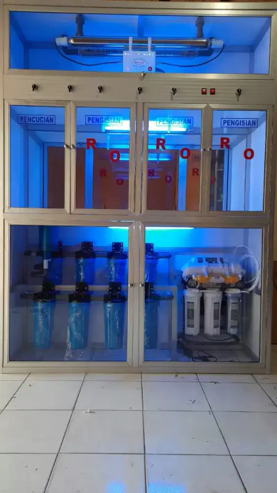 Alat depot air minum isi ulang