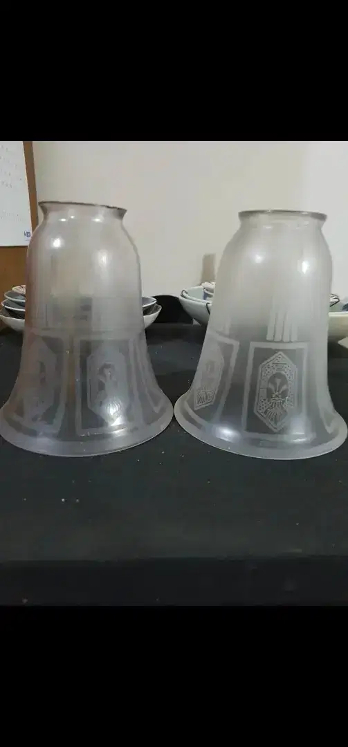 2 Kap Lampu kuno(Jual Cepat)