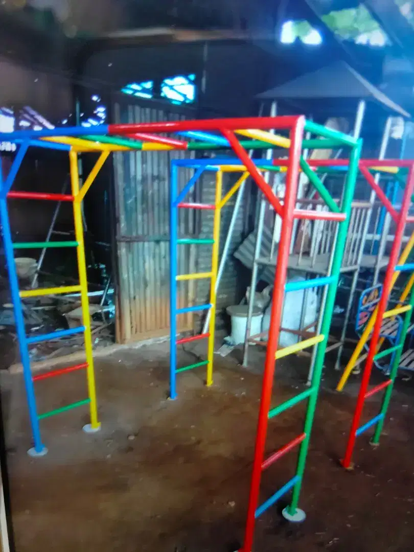 Dijual mainan monkey bar untuk sekolah PAUD TK dan taman
