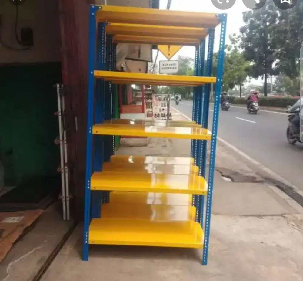 Rak besi murah malang