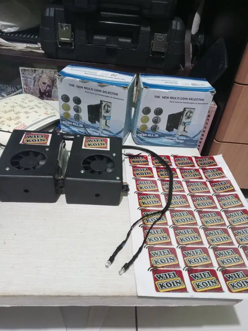 Mesin/ kit  WiFi koin set/garansi/promo/gaul
