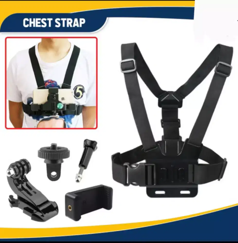 Tali dada chest strap untuk handphone