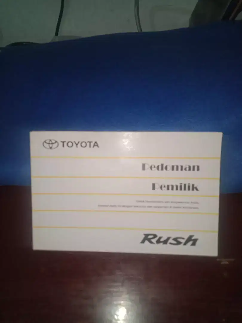 Buku pedoman toyota rush 2012 msh bgs