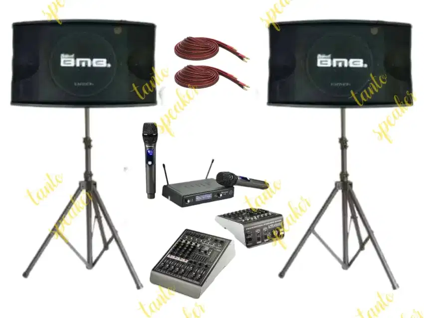 Paket speaker karaoke bmb 10 in