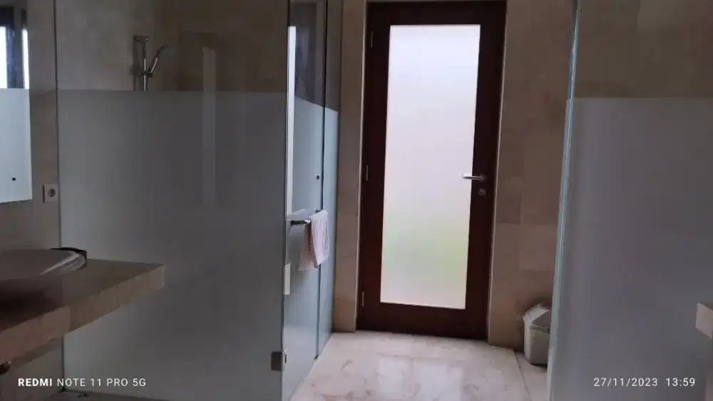 Ready sticker sanblas kaca film riben bisa request cutting & print