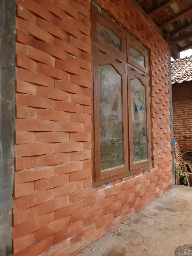 Bata tempel kepang ready stok