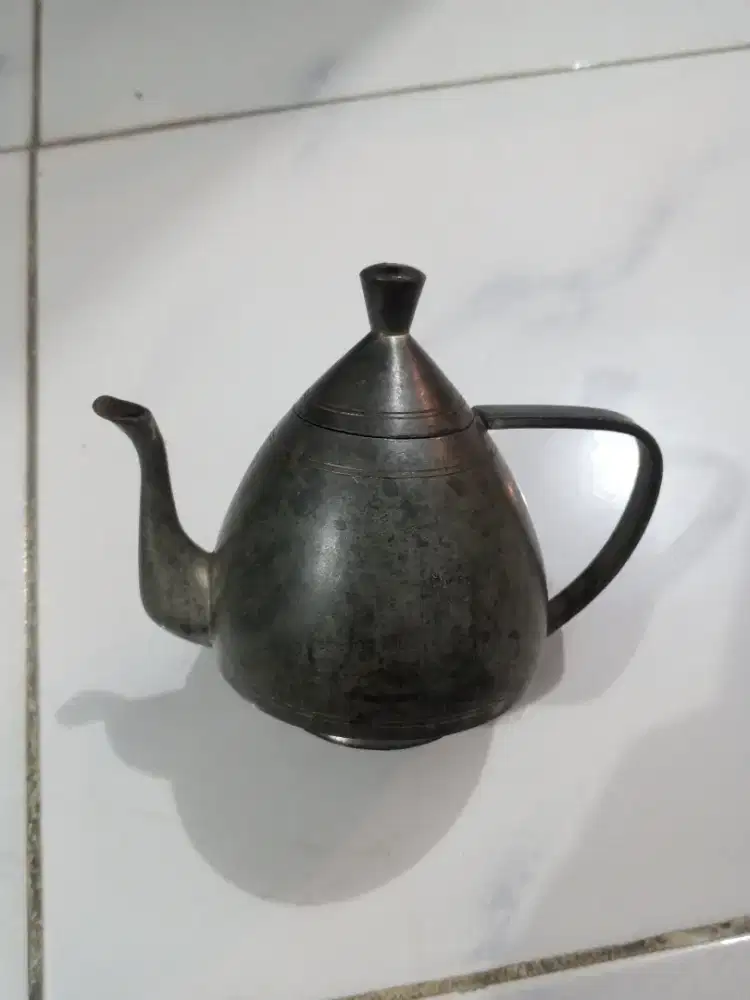 Teapot Antik Kuningan Tembaga
