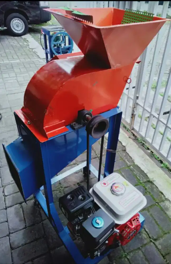 (RUMAH TEKNIK JOGJA)Pencacah jerami utk pakan ternak jg utk kompos