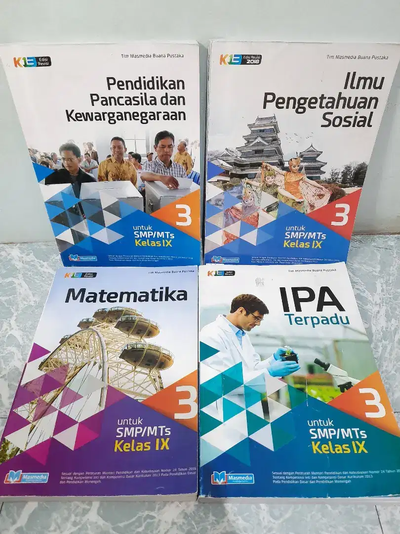 Buku SMP kelas 9