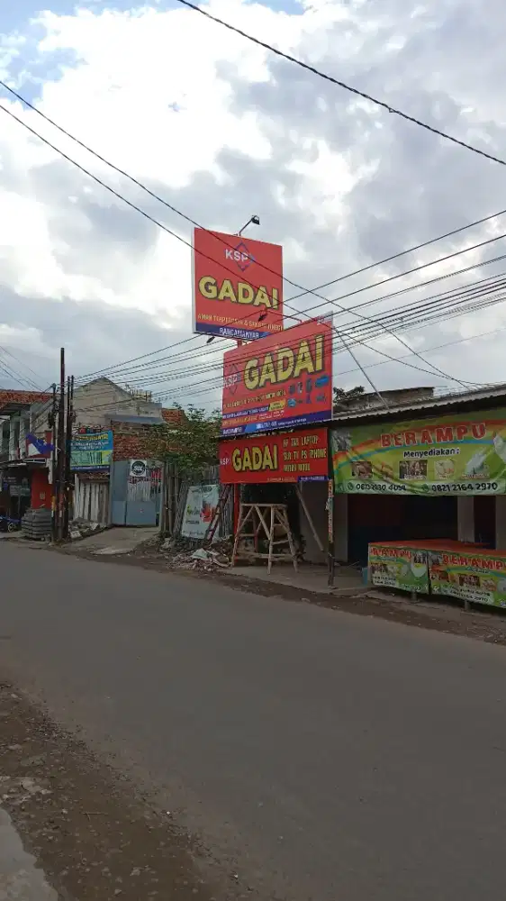 Pembuatan & pemasangan plang bendr