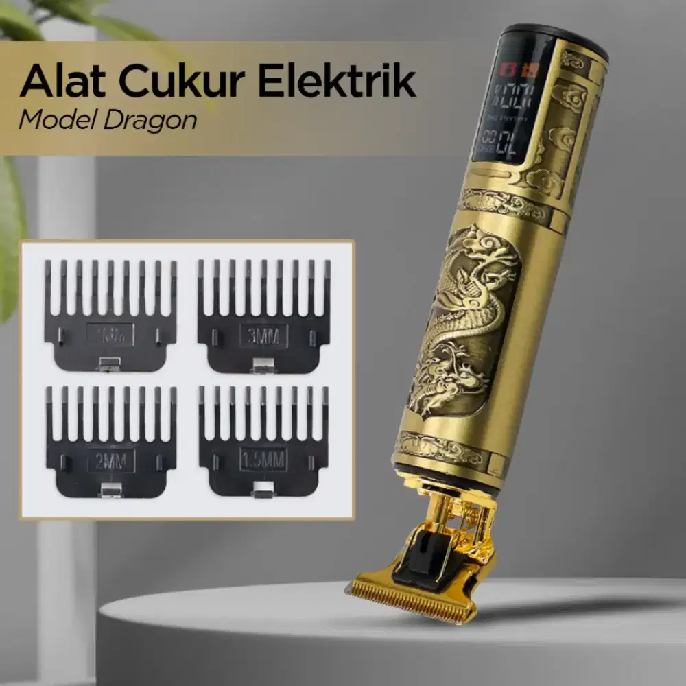 vintage alat cukur elektrik hair clipper trimmer model dragon
