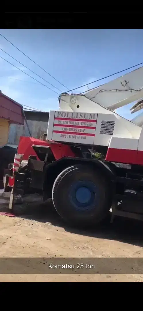For sale roughterrain crane