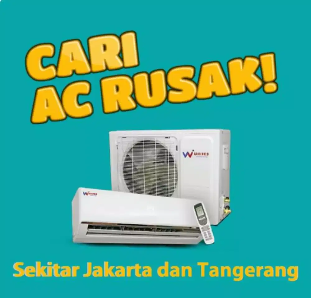Beli AC rusak jakarta