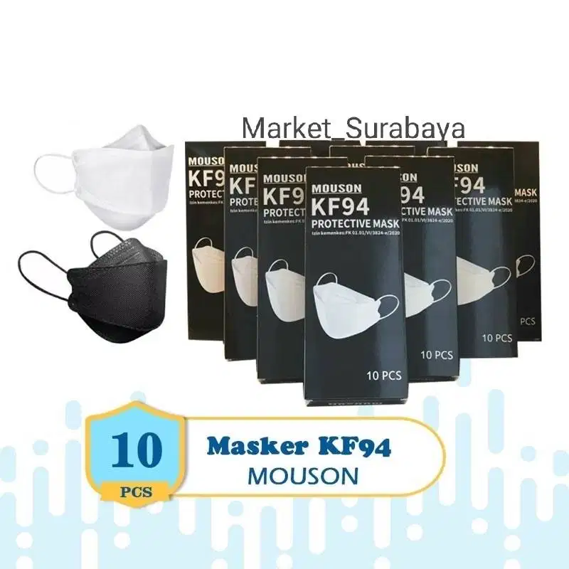 Masker KF94 4PLY Surgical Mask Non Medis