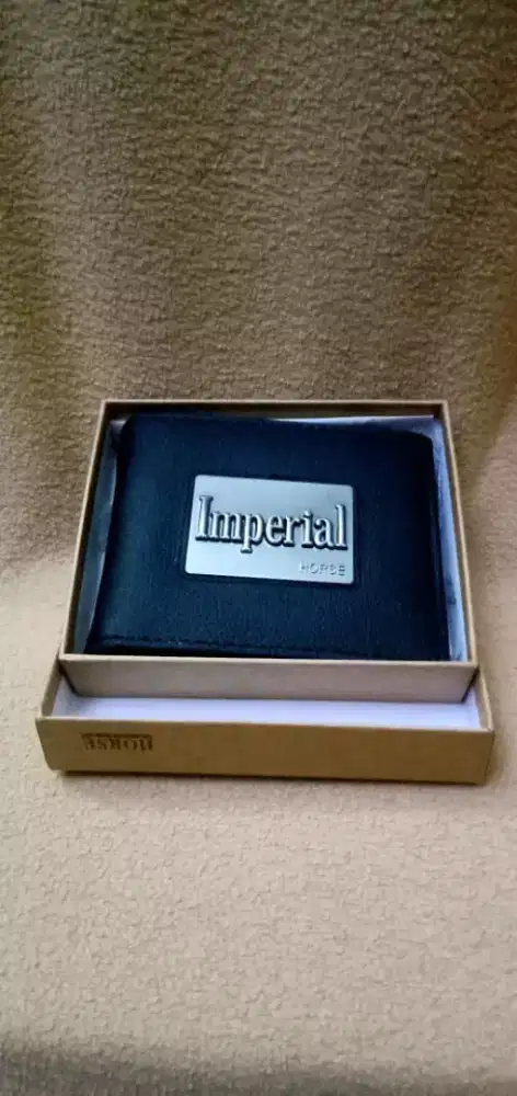 Dompet kulit asli pria wanita special edition branded Imperial horse