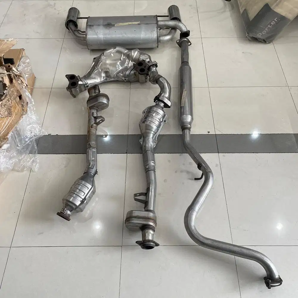 Full Exhaust System original OEM bawaan toyota ft 86/ Subaru BRZ