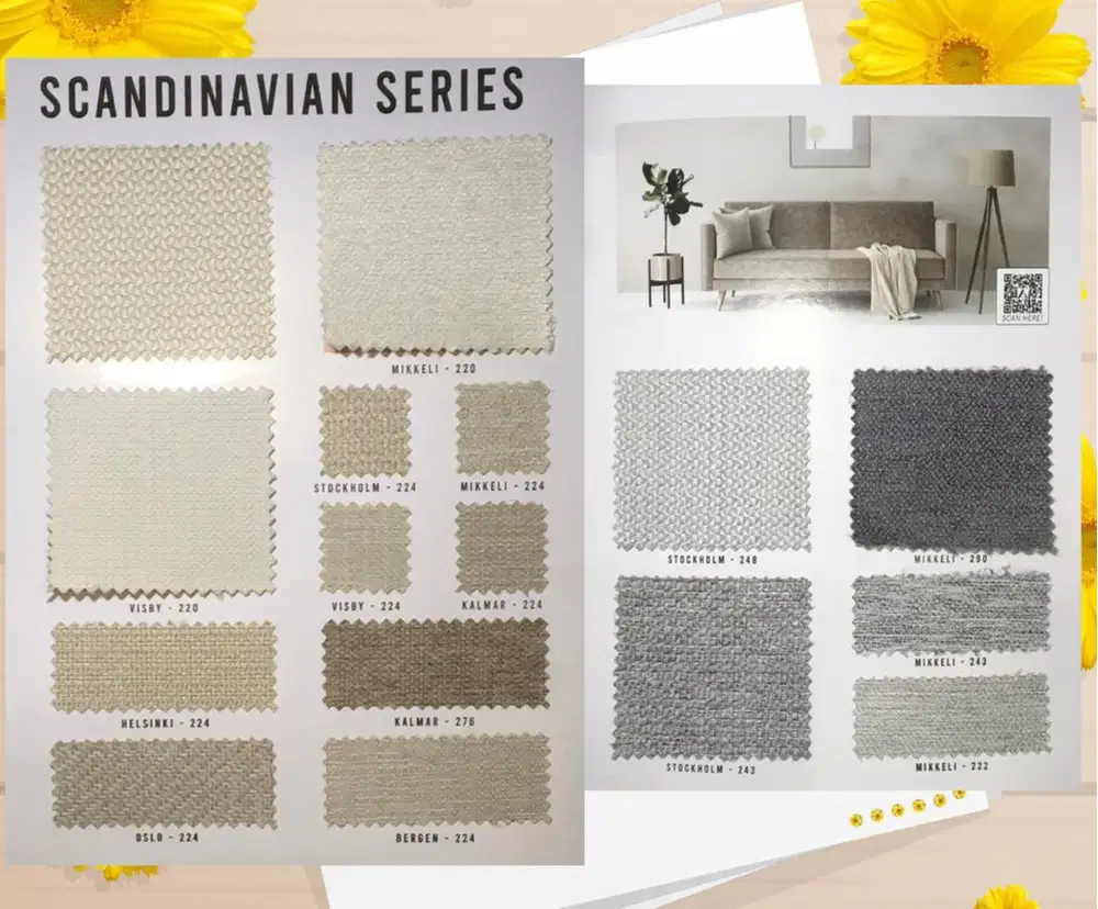 Sarung Bantal Kanvas Dekorasi Rumah