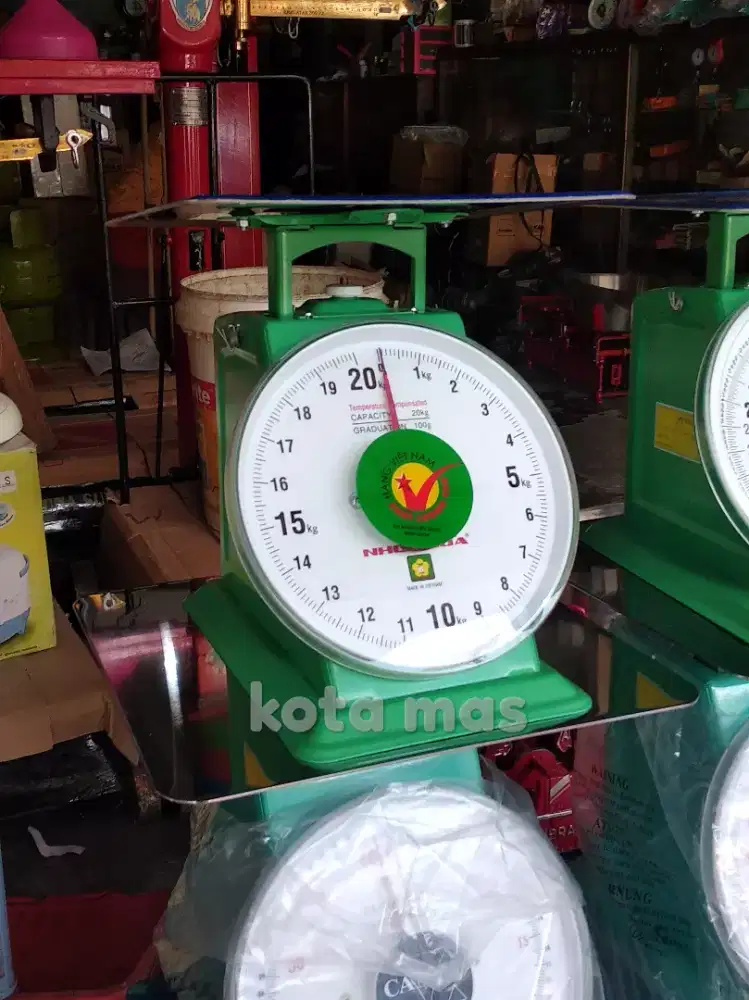 Timbangan Jarum Duduk Lantai Nhon Hoa Vietnam 20 kg Murah Baru Bagus