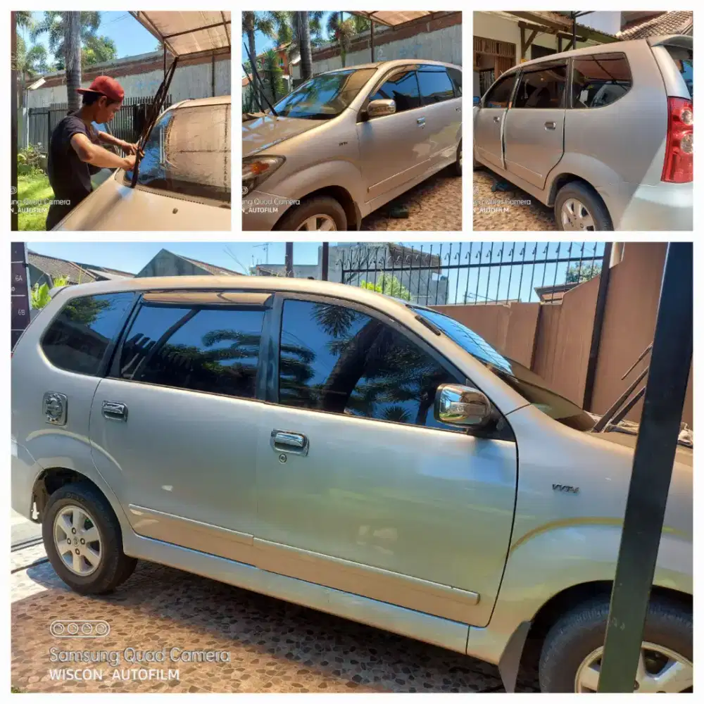 kaca film mobil dan jendela rumah atau gedung