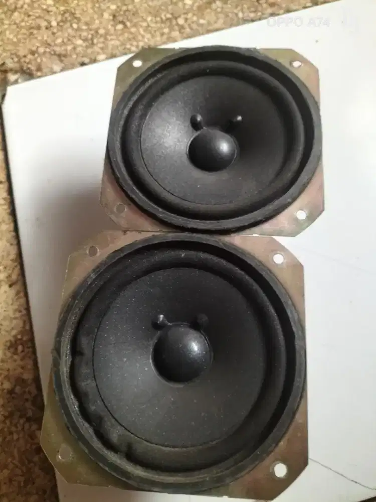 Speker subwoper ukuran 4in copotan dari tv