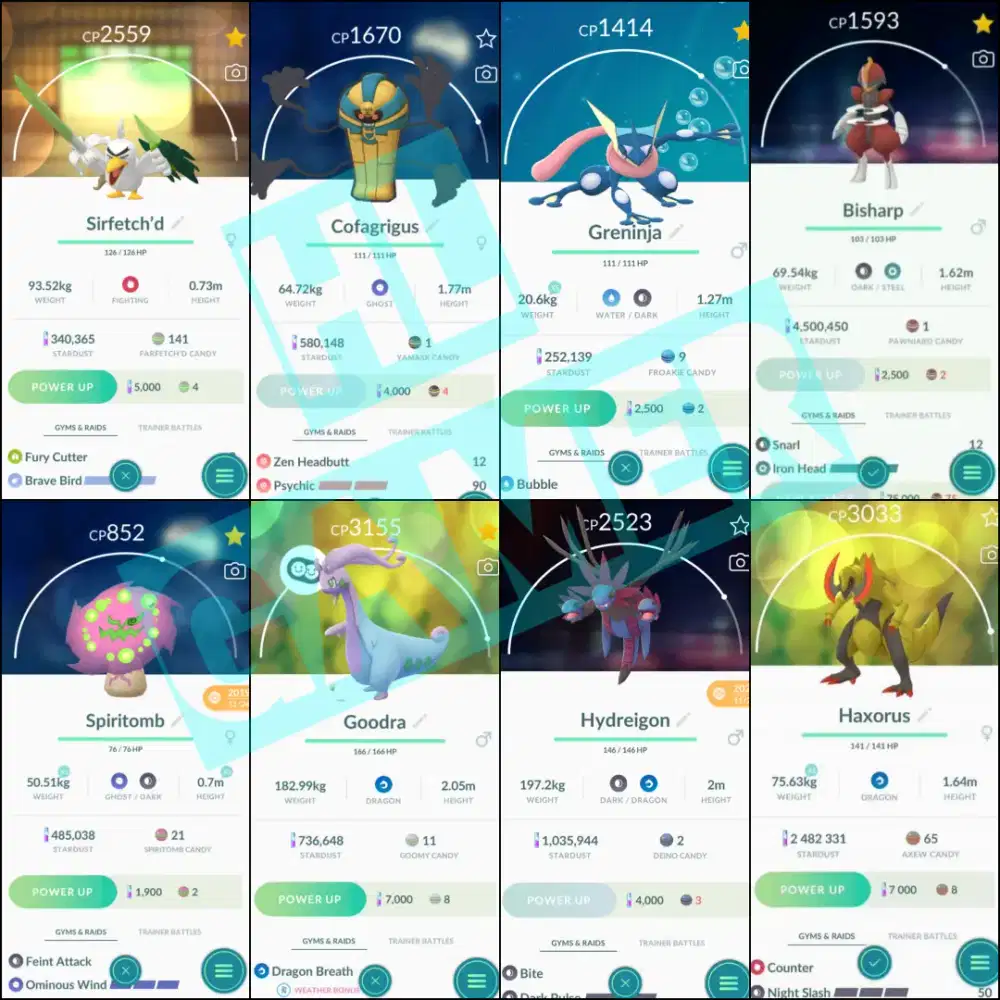 TRADE POKEMON GO Biasa, Rare, Epic, Langka, Spesial