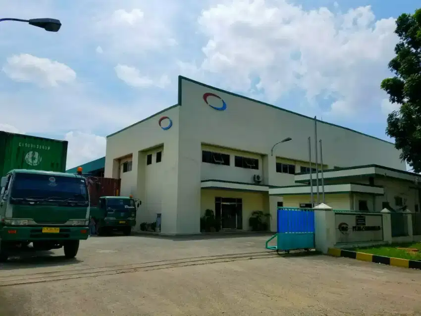 Gudang 6.000m di kawasan industri Jababeka 1 cikarang dkt MM2100 lippo