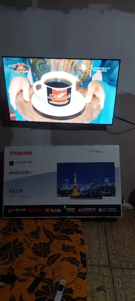 ANDROID TV TOSHIBA 50
4K
Remod ASLI