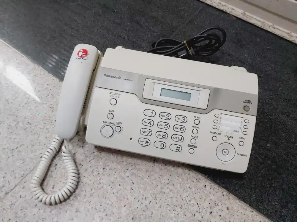 Jual murah Fax Panasonic kxf 931 Normal baik mulus sekali siap pakai