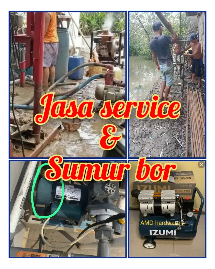 Jasa bor dan service