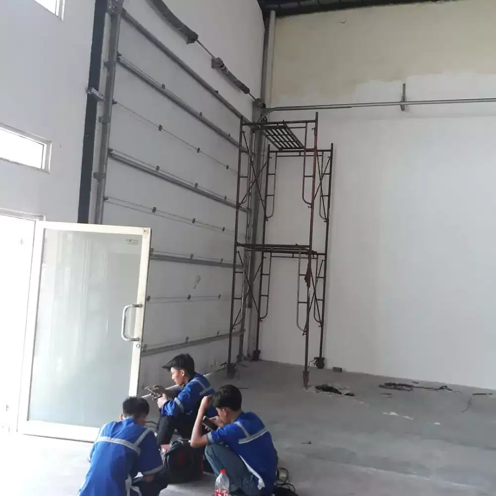 Rolling door motor taman tekno murah Bsd serpong