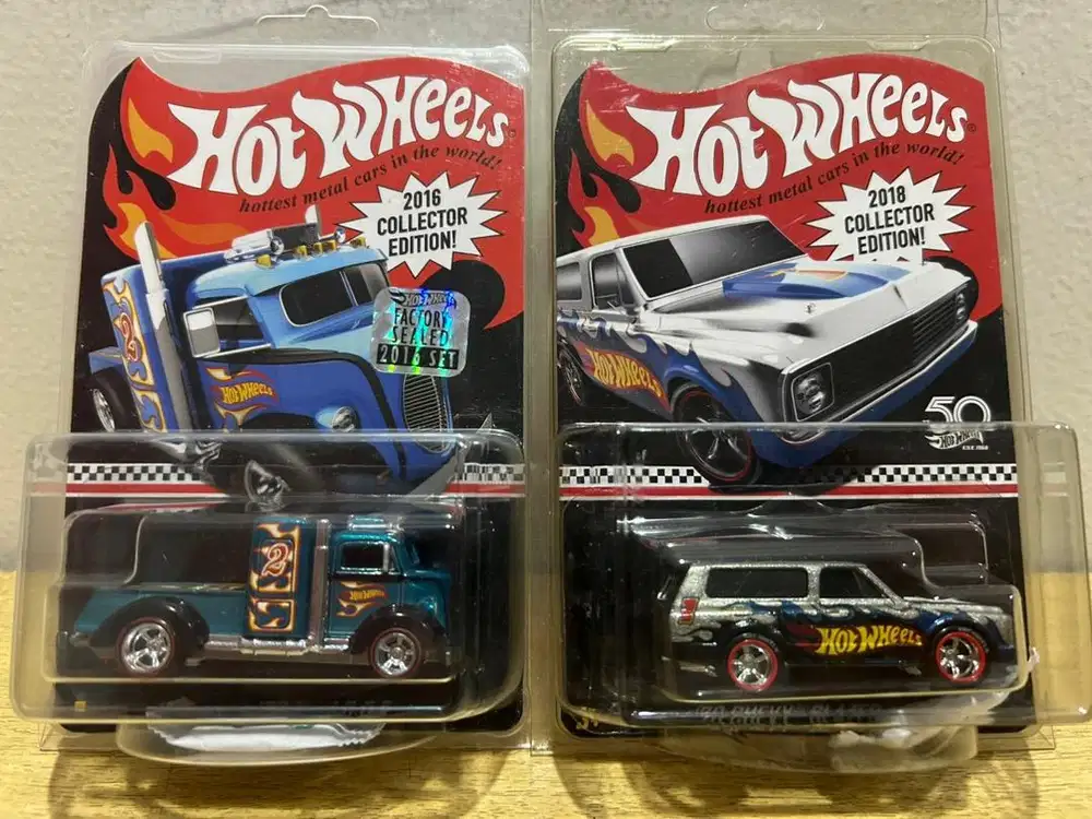 Hotwheels collector edition 4 piece