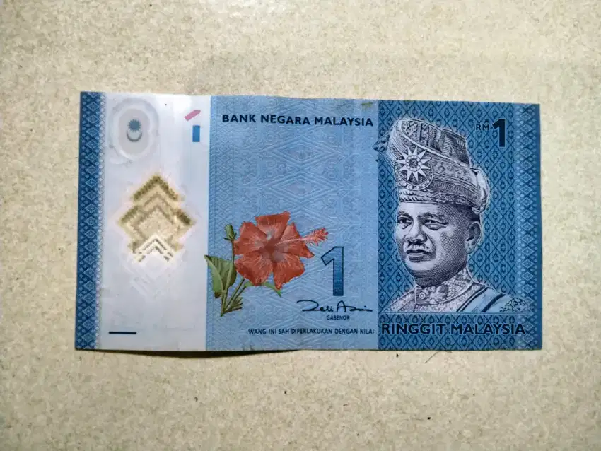 Koleksi Uang Asing 1 Ringgit Malaysia