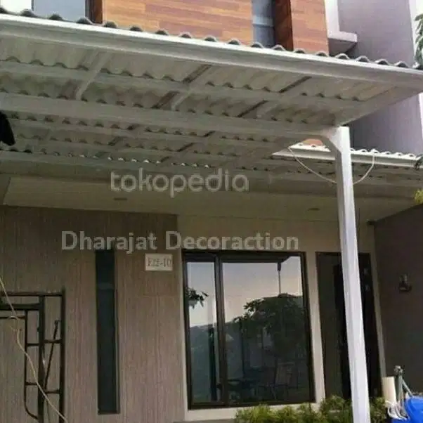 kanopi atap alderon modern