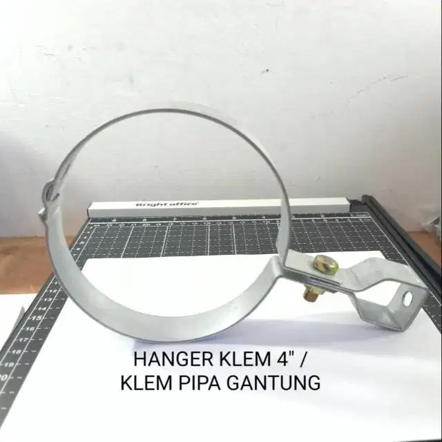 Hanger Klem Pipa Gantung 4 inchi