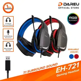 DAREU EH721 Headset Microphones Surround Sound 7.1