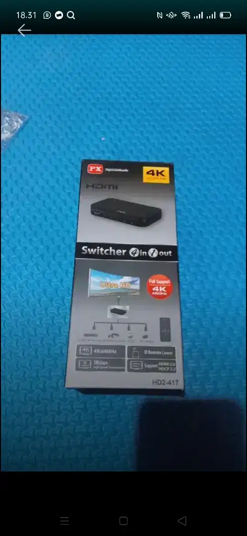 Hdmi splitter 1 input 4 output video