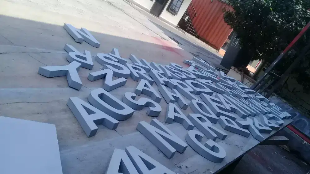 Huruf Timbul  Bandung