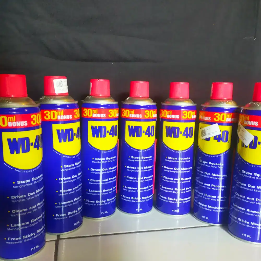 GRESS (BARU) WD 40 412 ML Anti Karat Pelumas Serba Guna